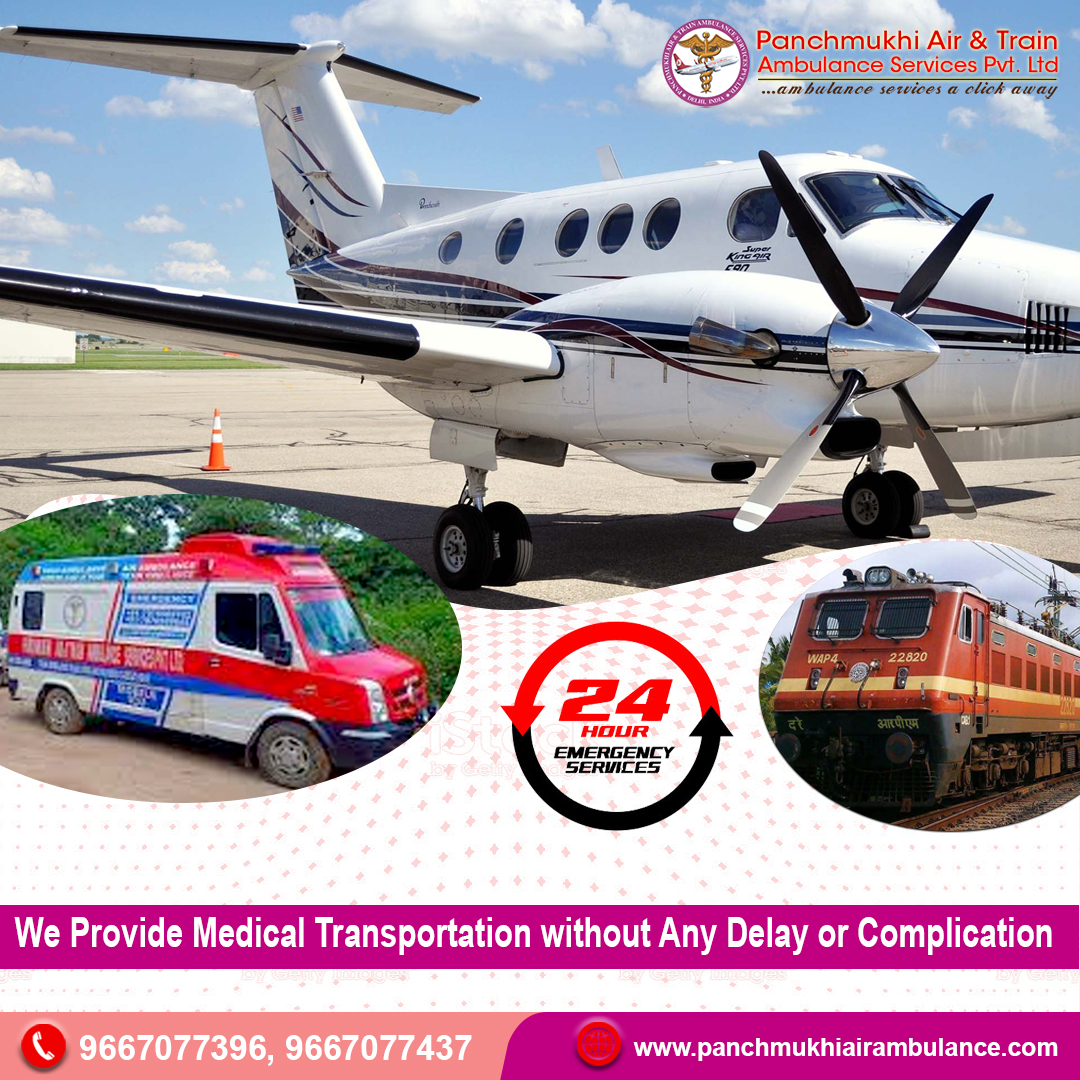 Panchmukhi Air Ambulance Service is the Most Effective Solution that can Provide Speedy Medical Transportation