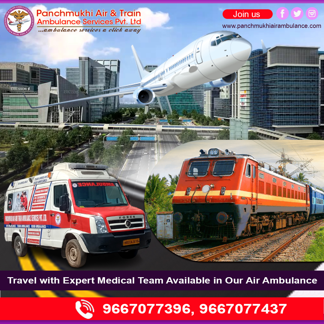 Panchmukhi Air Ambulance is Offering Risk-Free Medical Transportation at Lower Price