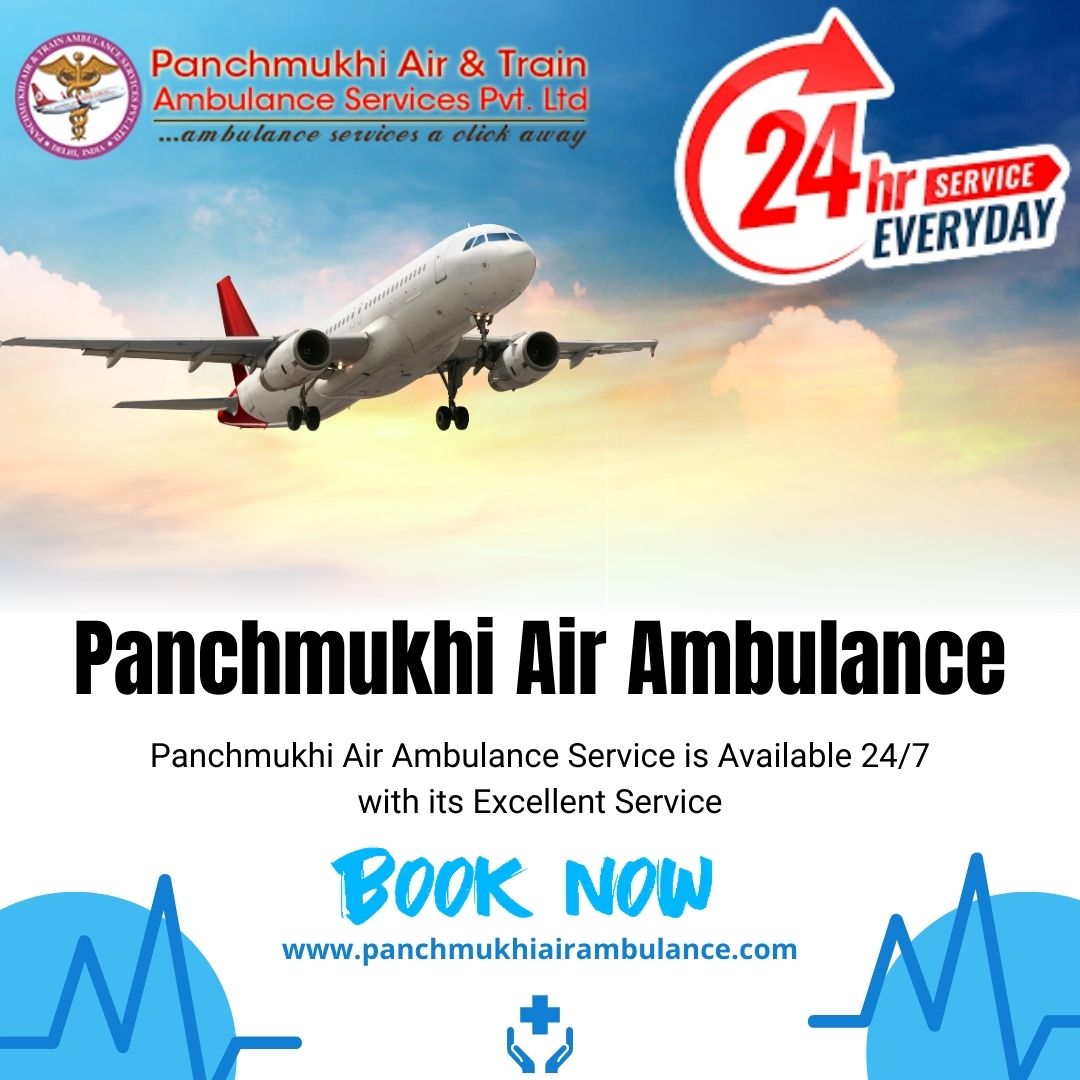 Panchmukhi Air Ambulance Service in Patna is Delivering Intensive Care Facilities while Shifting Patients