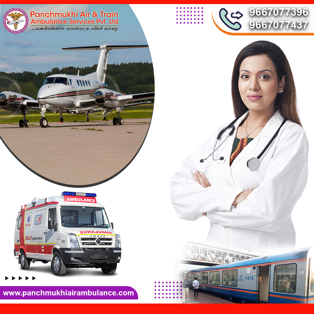Panchmukhi Air Ambulance Service in Patna is Known for Delivering Risk-Free Medical Transportation Service