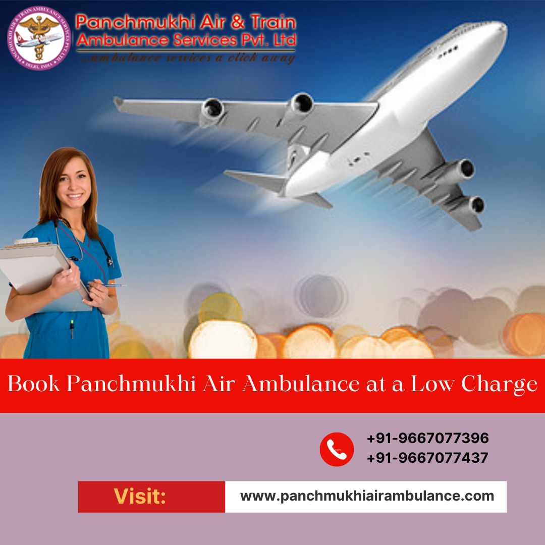 Panchmukhi Air Ambulance Service in Ranchi is Offering Safer Medical Transfer to Patients
