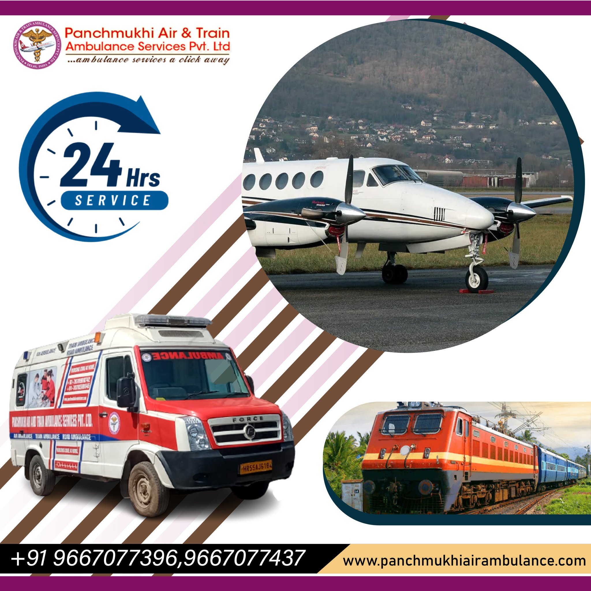 Panchmukhi Air Ambulance Service in Ranchi Offers Top-Notch Air Ambulance Services
