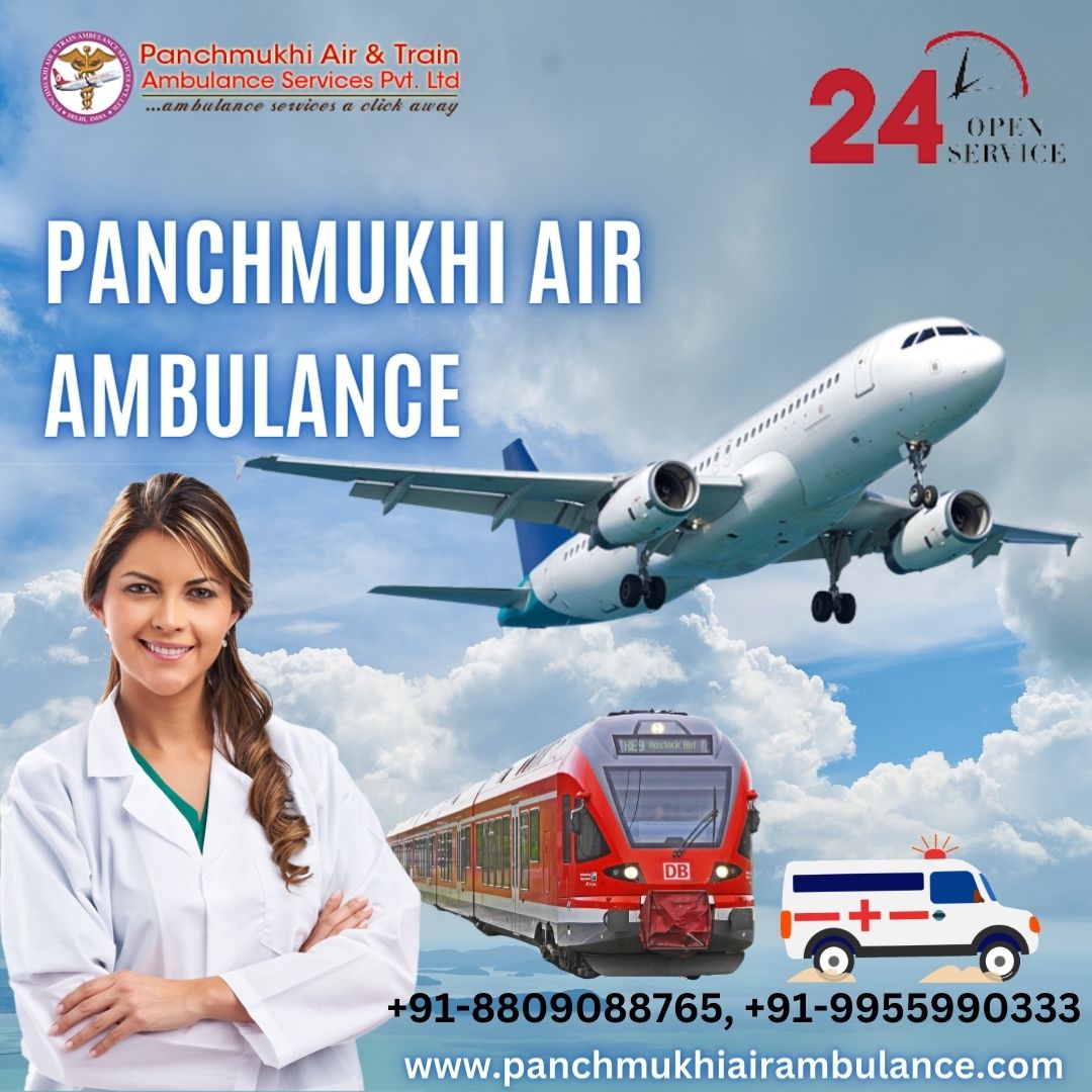 Panchmukhi Air Ambulance Service in Guwahati is Offering World Class Air Medical Transportation