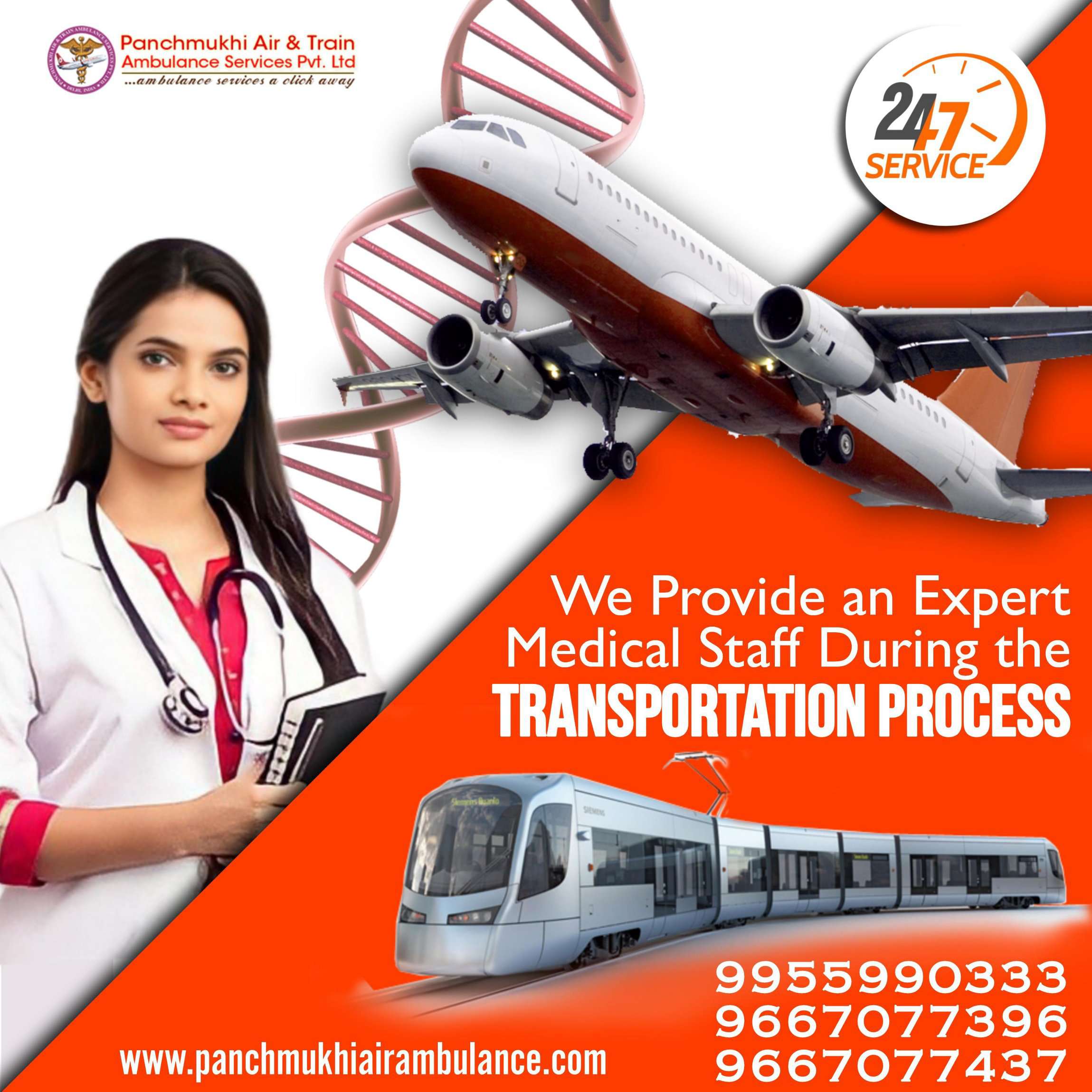 Panchmukhi Air Ambulance Services in Chennai Offers Quality Services for Patients in Need