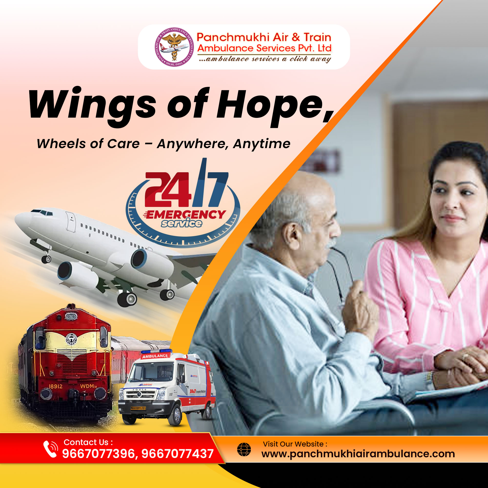 Air Ambulance in Patna is Declared as the Most Trusted Medical Evacuation Provider