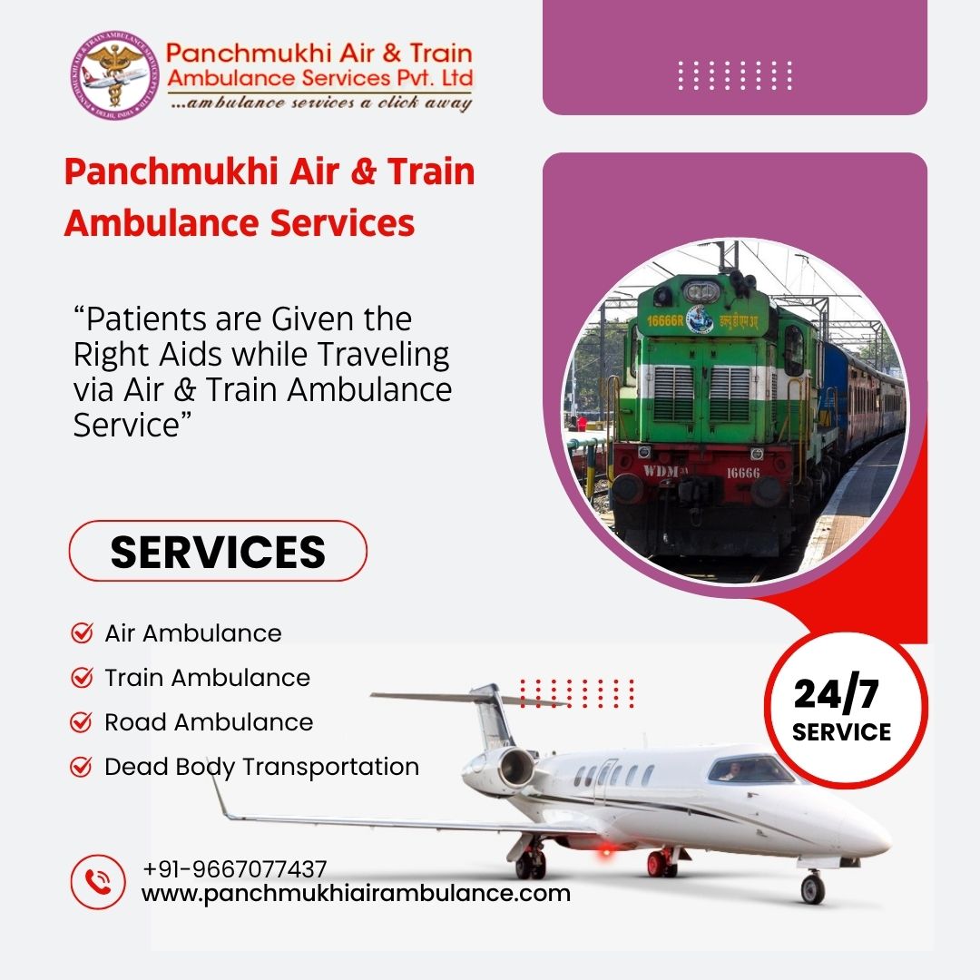 Commencement of Medical Transport Service on Time is the Focus at Panchmukhi’s Air and Train Ambulance in Kolkata