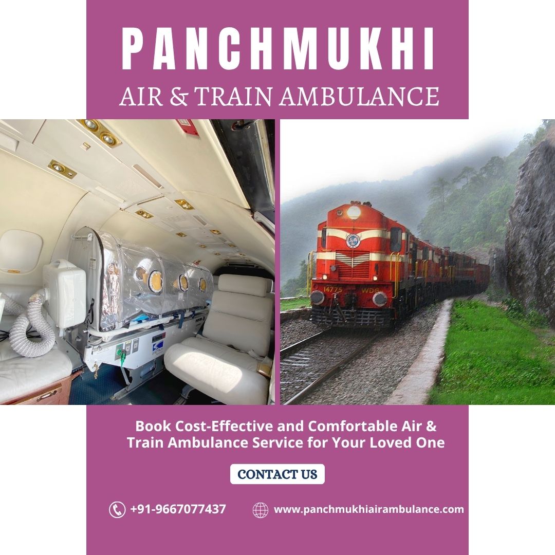 Depending Upon the Urgency of the Situation the Team of Panchmukhi Organizes Low-Cost Air and Train Ambulance in Kolkata