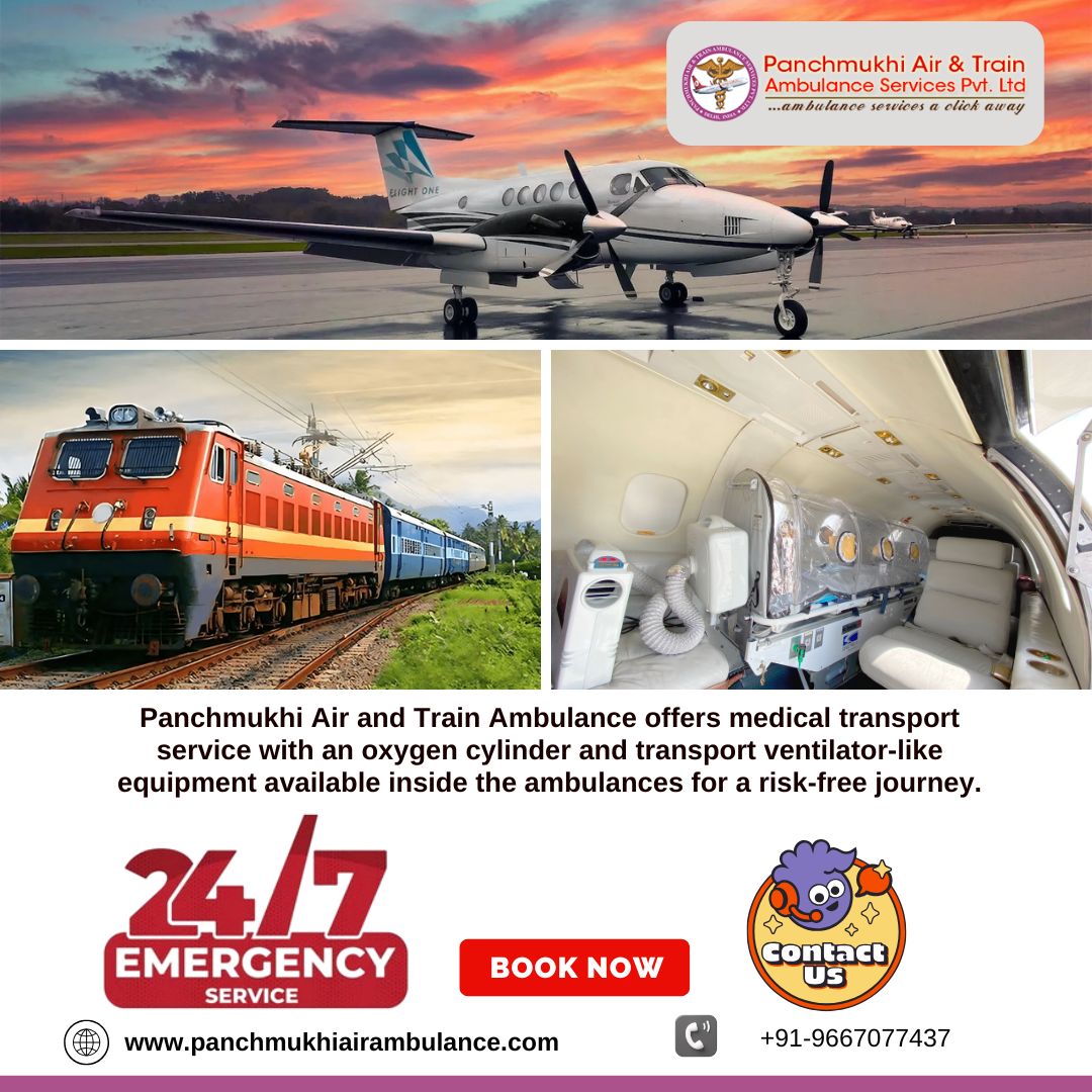 Panchmukhi’s Air and Train Ambulance in Bangalore Promises a Worldwide Fleet of Medical Transport for Patients