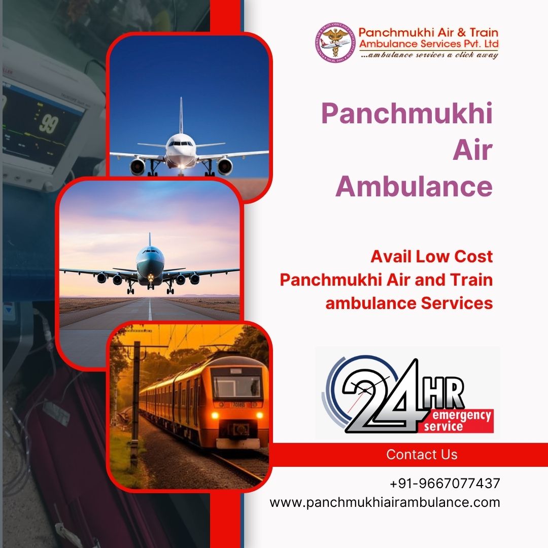 Panchmukhi’s Air and Train Ambulance in Mumbai Minimizes the Chances of Traveling with Any Kind of Unevenness