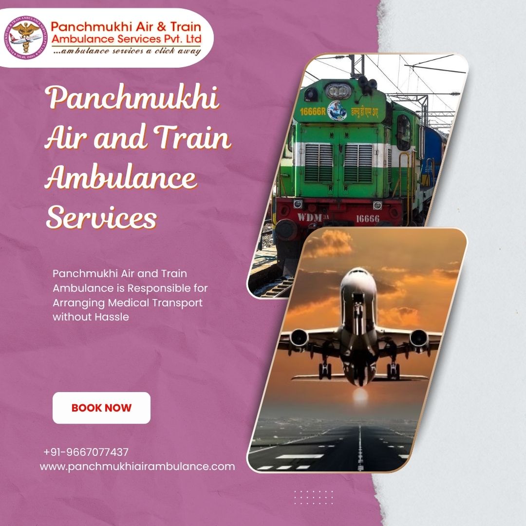 Panchmukhi’s ICU Air and Train Ambulance in Patna is Remembered as a Life Saving Relocation Provider