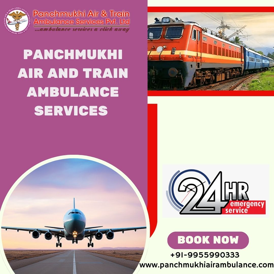 Panchmukhi’s Air and Train Ambulance Service in Kochi is Making Quick Arrangements for Transferring Critical Patients