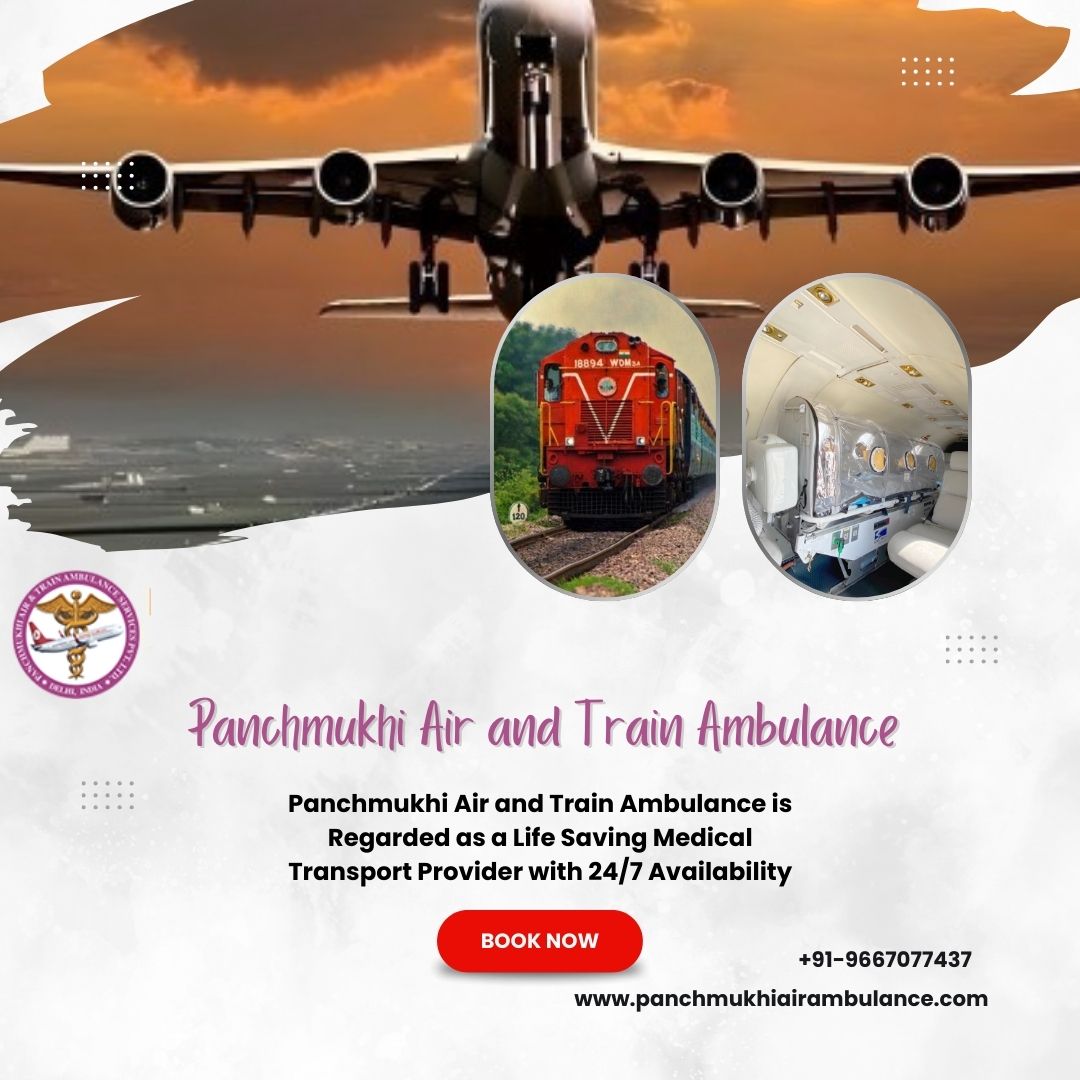 Medical Emergency is Catered to with Efficiency at Panchmukhi’s Air and Train Ambulance Services in Kolkata