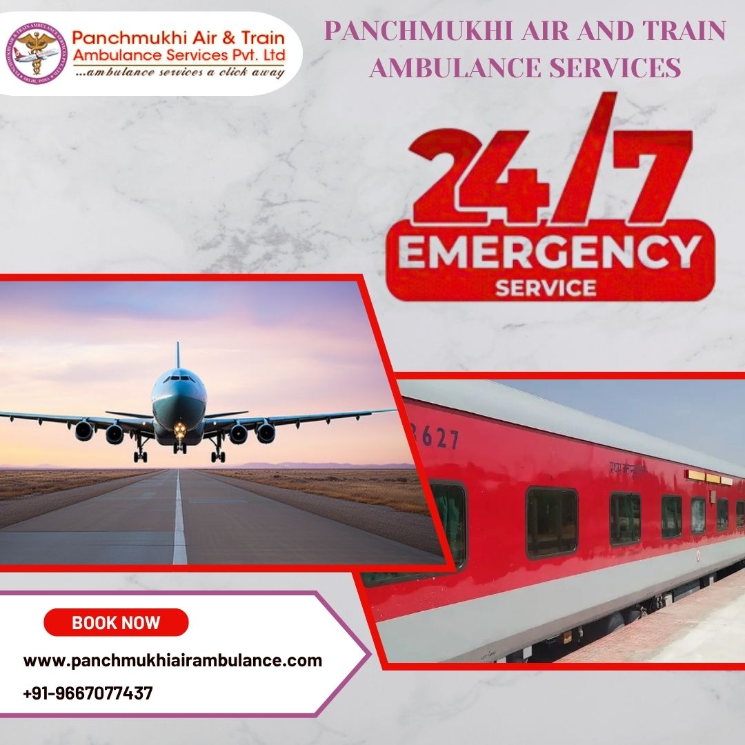 Long Distance Medical Transfer Turns Out to be Safer and Risk-Free When You Choose Air and Train Ambulance from Ranchi