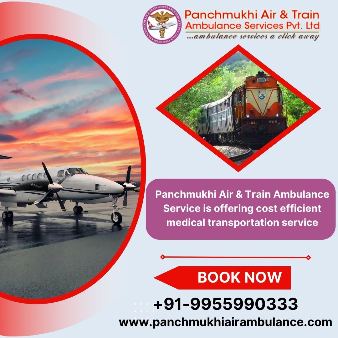 Panchmukhi’s Air and Train Ambulance Service in Varanasi Helps in Transferring Critical Patients with Safety