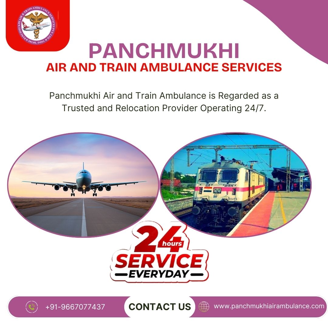 Panchmukhi’s Air and Train Ambulance Service in Coimbatore is Considered a Life-Saving Alternative for Shifting Patients Safely
