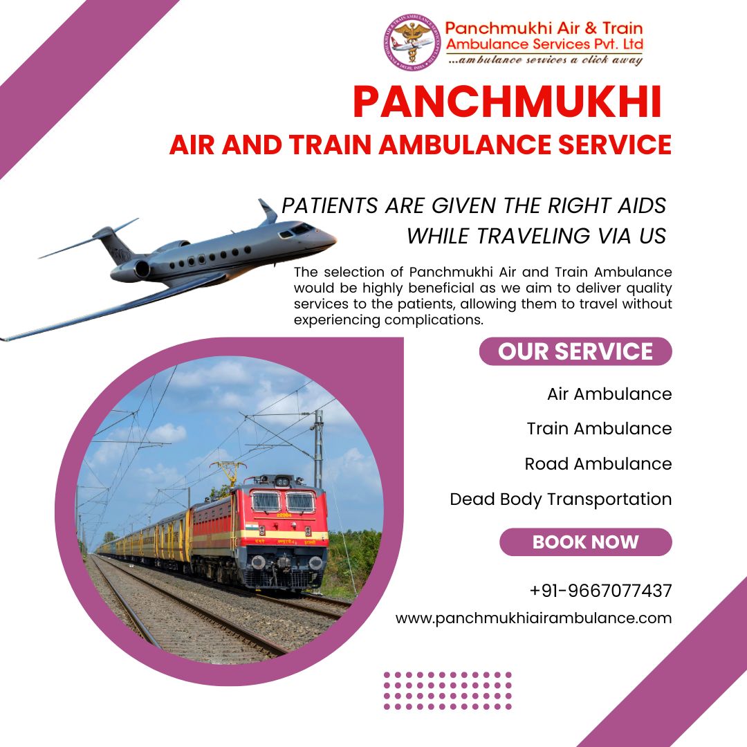 ISO 9001:2015 Certified Medical Transport Service is Now Available for People at Panchmukhi’s Air and Train Ambulance Services in Kolkata