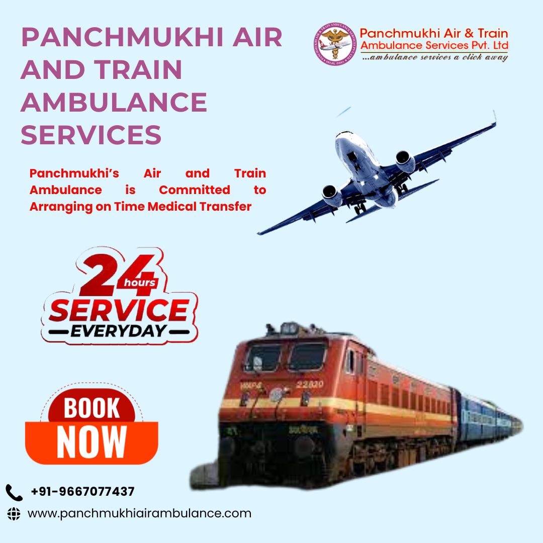 Suitable Medical Transport Solution is Given to the Patients at Panchmukhi’s Air and Train Ambulance Services in Kolkata
