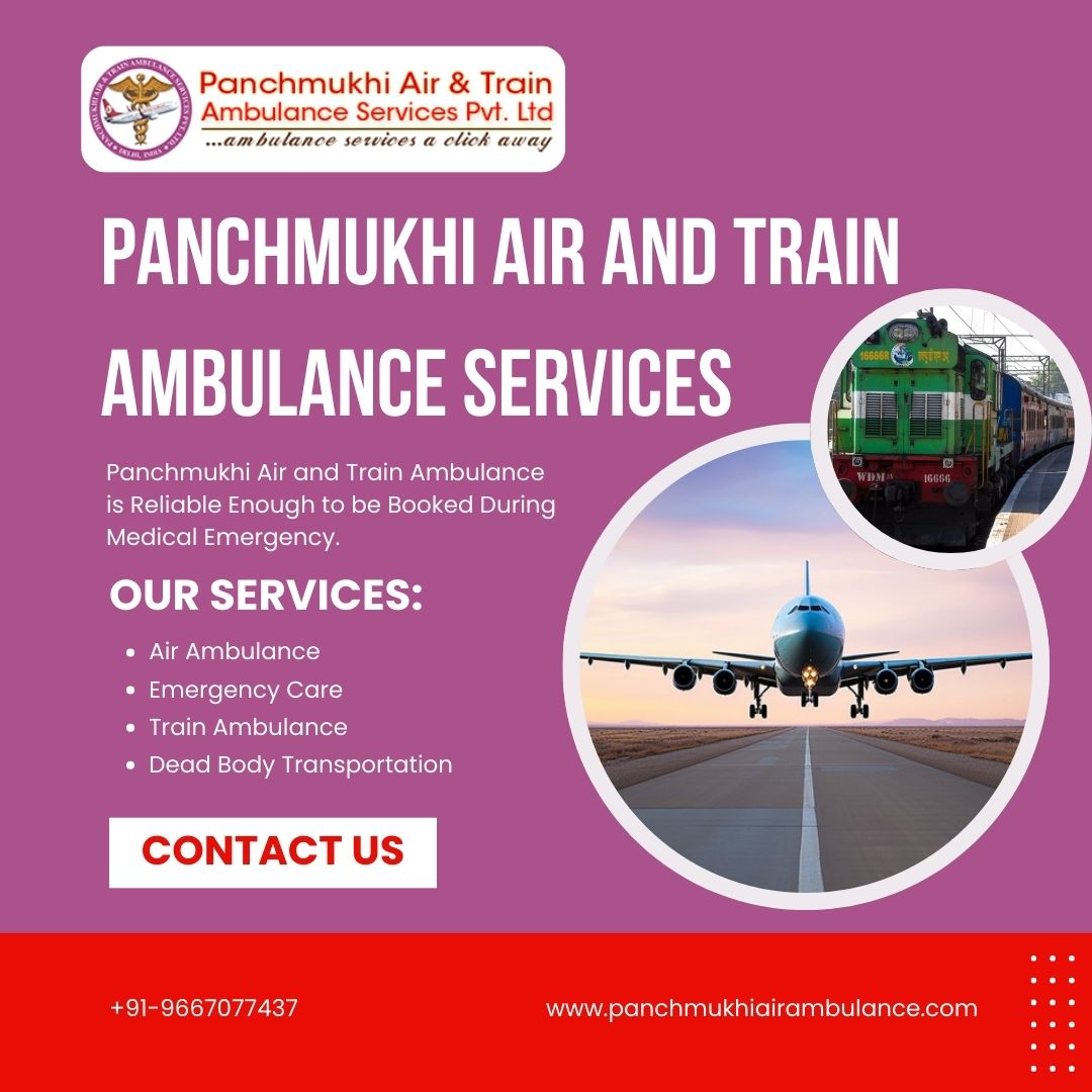 Guaranteed Medical Support is Given to the Patients during Relocation via Panchmukhi’s Air and Train Ambulance Services in Bangalore