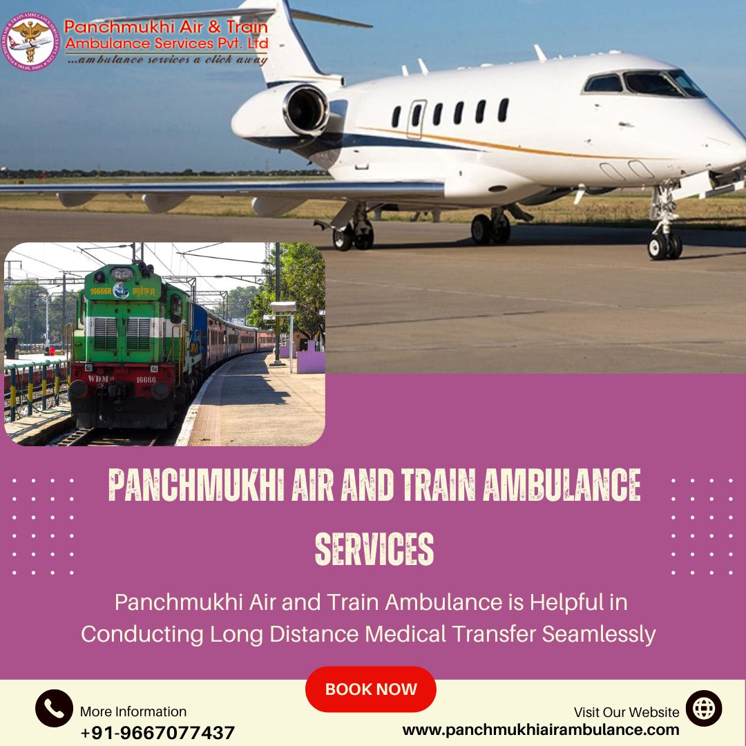 The Process of Medical Transportation is Presented in a Well-Protected Environment at Panchmukhi’s Air and Train Ambulance Services in Kolkata