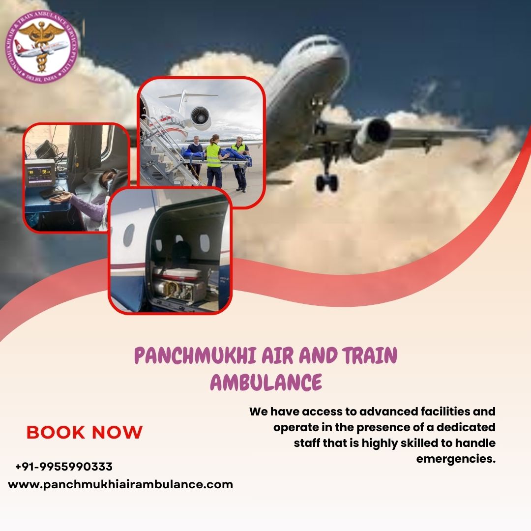 Panchmukhi’s Air and Train Ambulance Service in Mumbai is Offering Medical Transportation with Zero Risk