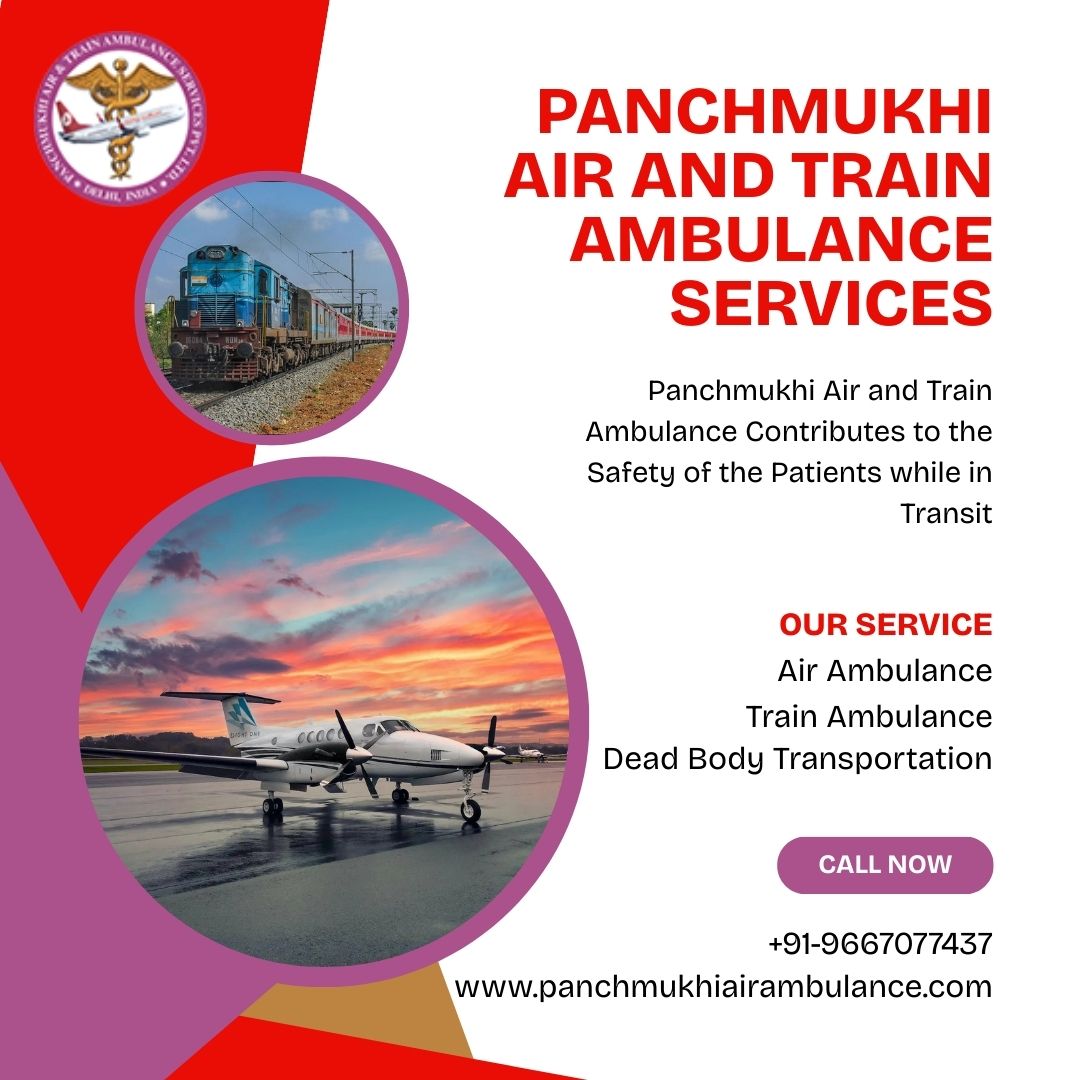 To Schedule Medical Transfer on Time, Panchmukhi’s Air Ambulance Service in Varanasi is Always Ready