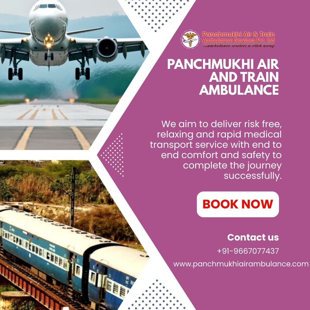Panchmukhi’s Air and Train Ambulance Services in Bangalore Operates with Clinical Research and Expertise