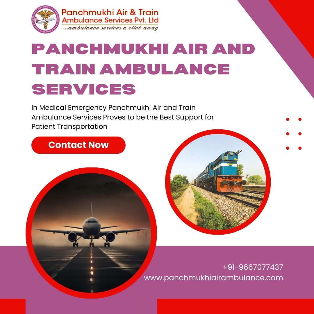 Years of Combined Experience Make Panchmukhi’s Air and Train Ambulance Services in Ernakulam Exceptional