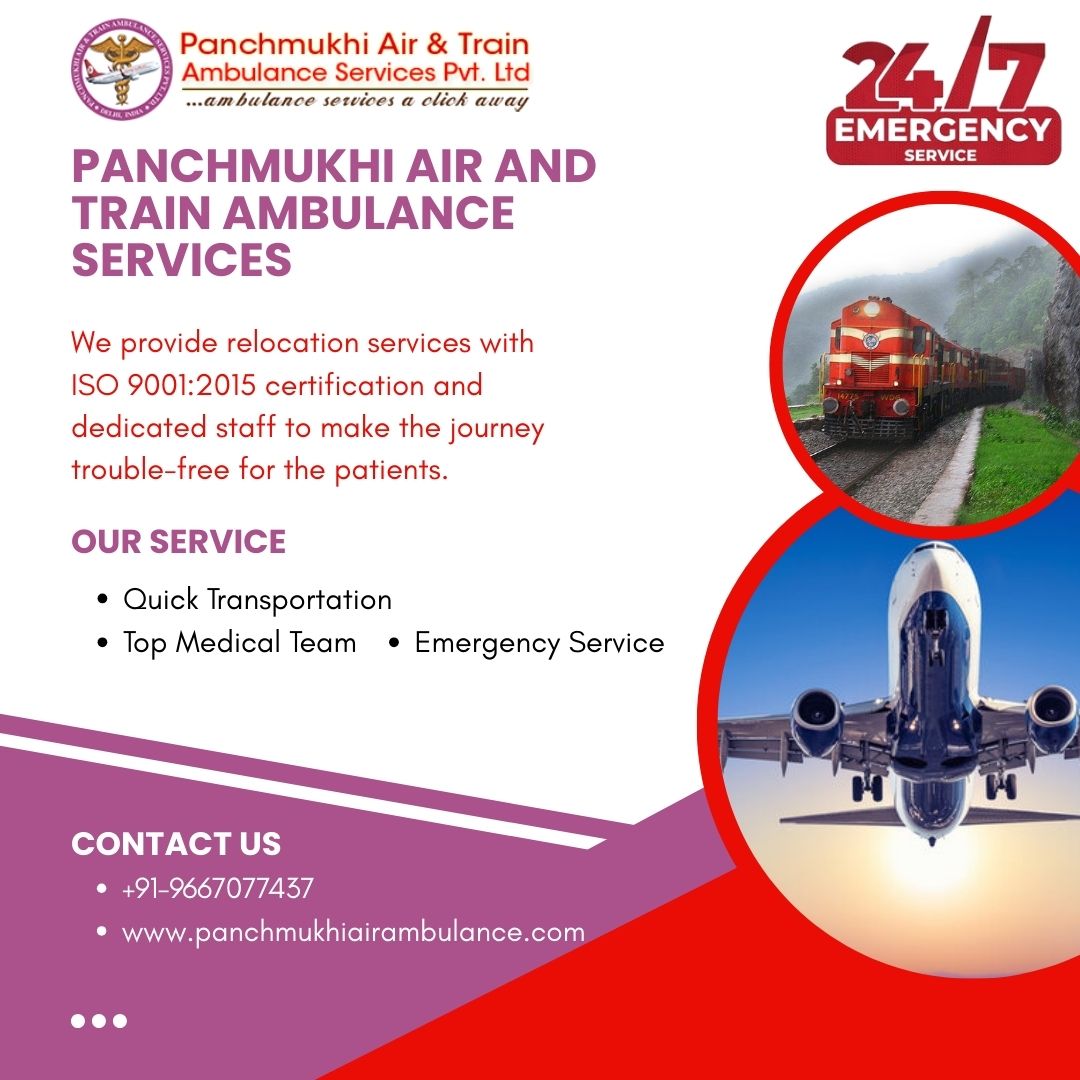Emergency Medical Transport is Organized in Correlation with the Needs of the Patients at Panchmukhi’s Air and Train Ambulance Services in Kolkata