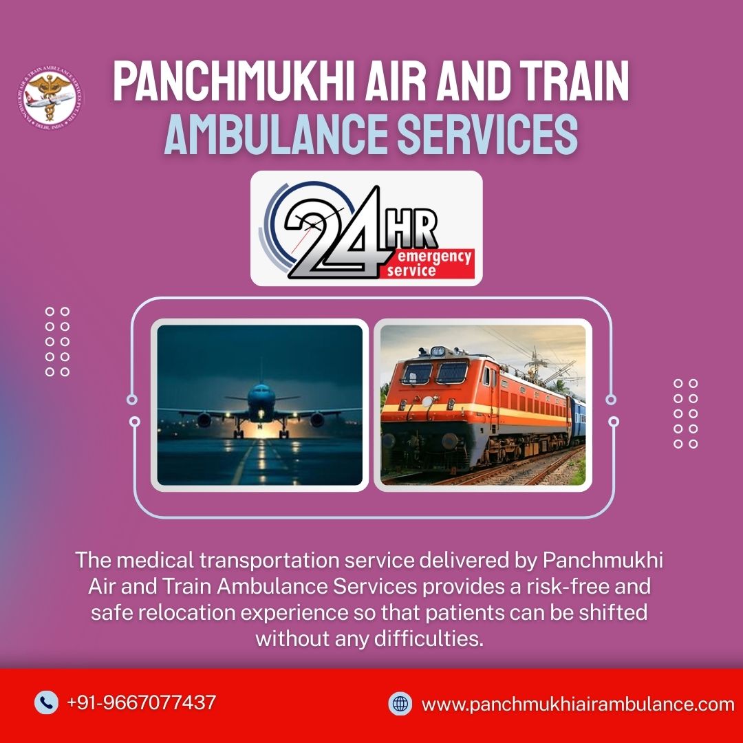 Life Saving Services are Delivered during Medical Emergencies at Panchmukhi’s Air and Train Ambulance Services in Ernakulam