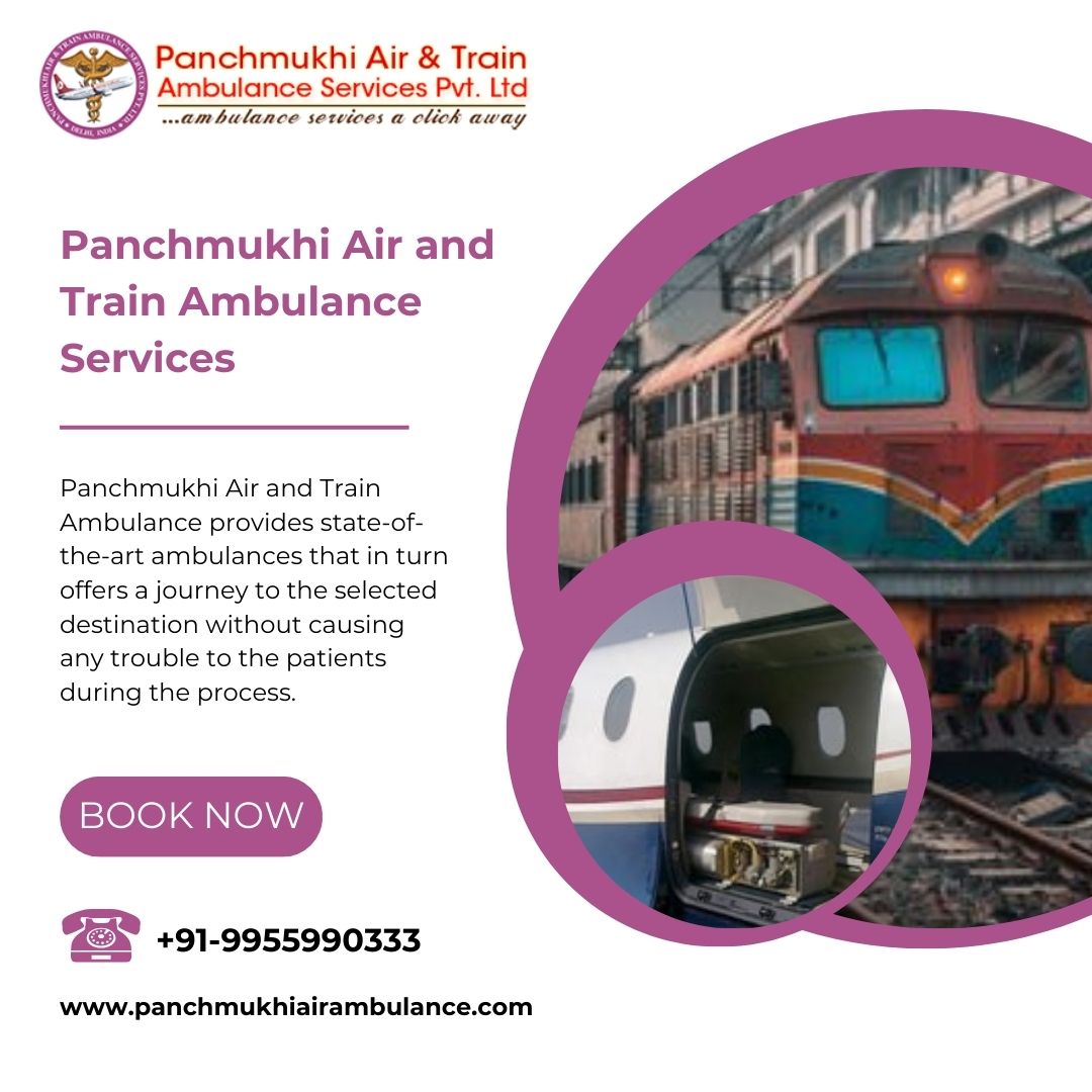 Every Detail Related to the Medical Transfer is Looked After with Precision at Panchmukhi’s Air and Train Ambulance Services in Kolkata