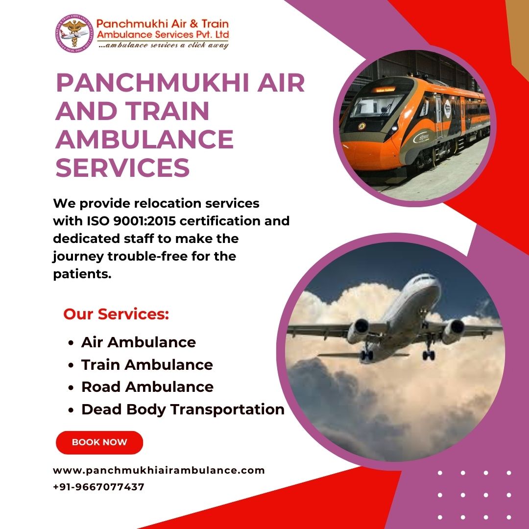 Emergency Repatriation is Scheduled with Utmost Efficiency at Panchmukhi’s Air and Train Ambulance Services in Ernakulam
