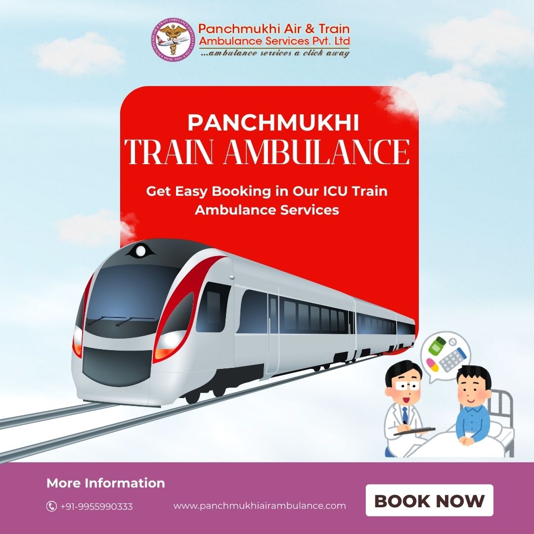 Book Comfortable Long Distance Medical Transfer at Panchmukhi’s Air and Train Ambulance Services in Hyderabad