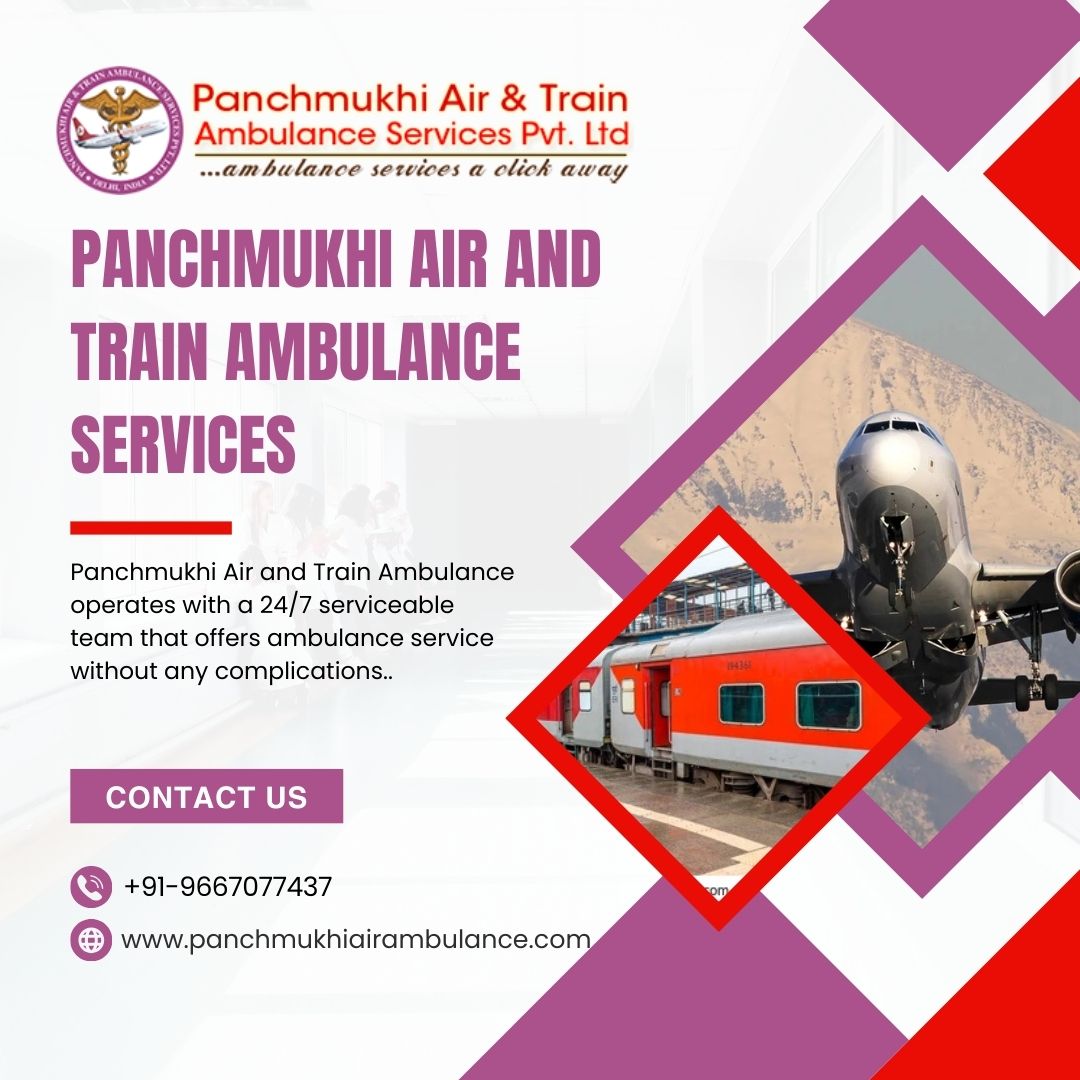 Panchmukhi’s Air and Train Ambulance Service in Ernakulam has Achieved Highest Level of Safety while Shifting Patients