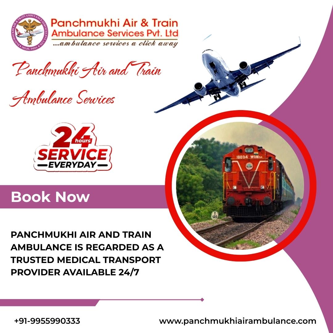Panchmukhi’s Air and Train Ambulance Services in Patna Guarantees a World Class Relocation Service