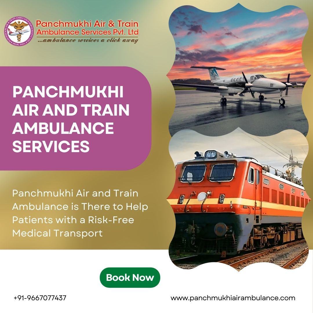 Emergencies of any kind are handled with Professionalism at Panchmukhi’s Air and Train Ambulance Services in Bangalore