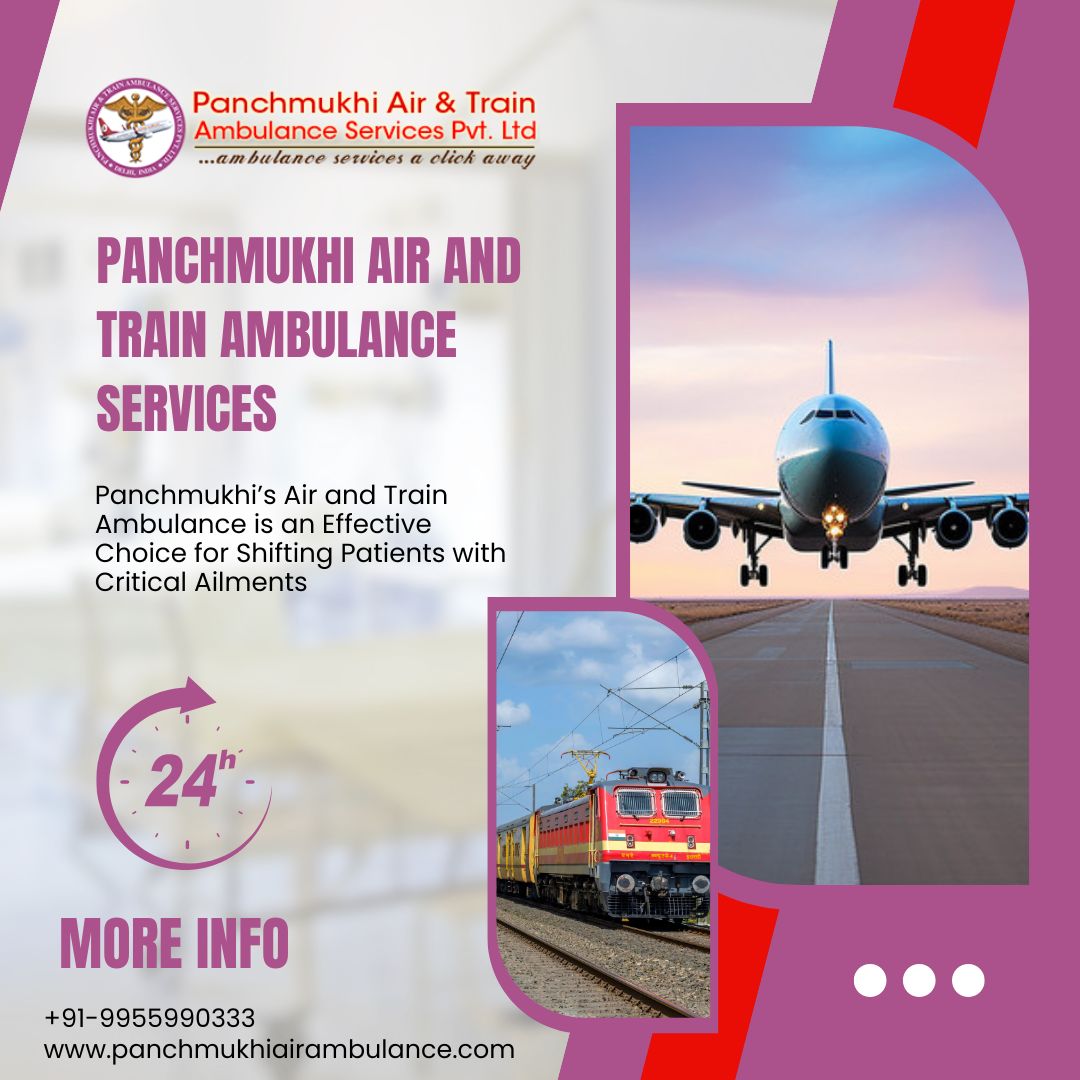 Panchmukhi’s Air and Train Ambulance Services in Hyderabad is Offering Safety Compliant Medical Transfer