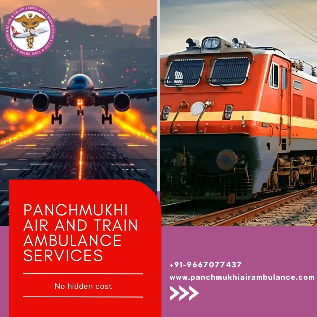 Panchmukhi’s Air and Train Ambulance Services in Mumbai is Providing Specialized Care for Critical Patients during the Journey
