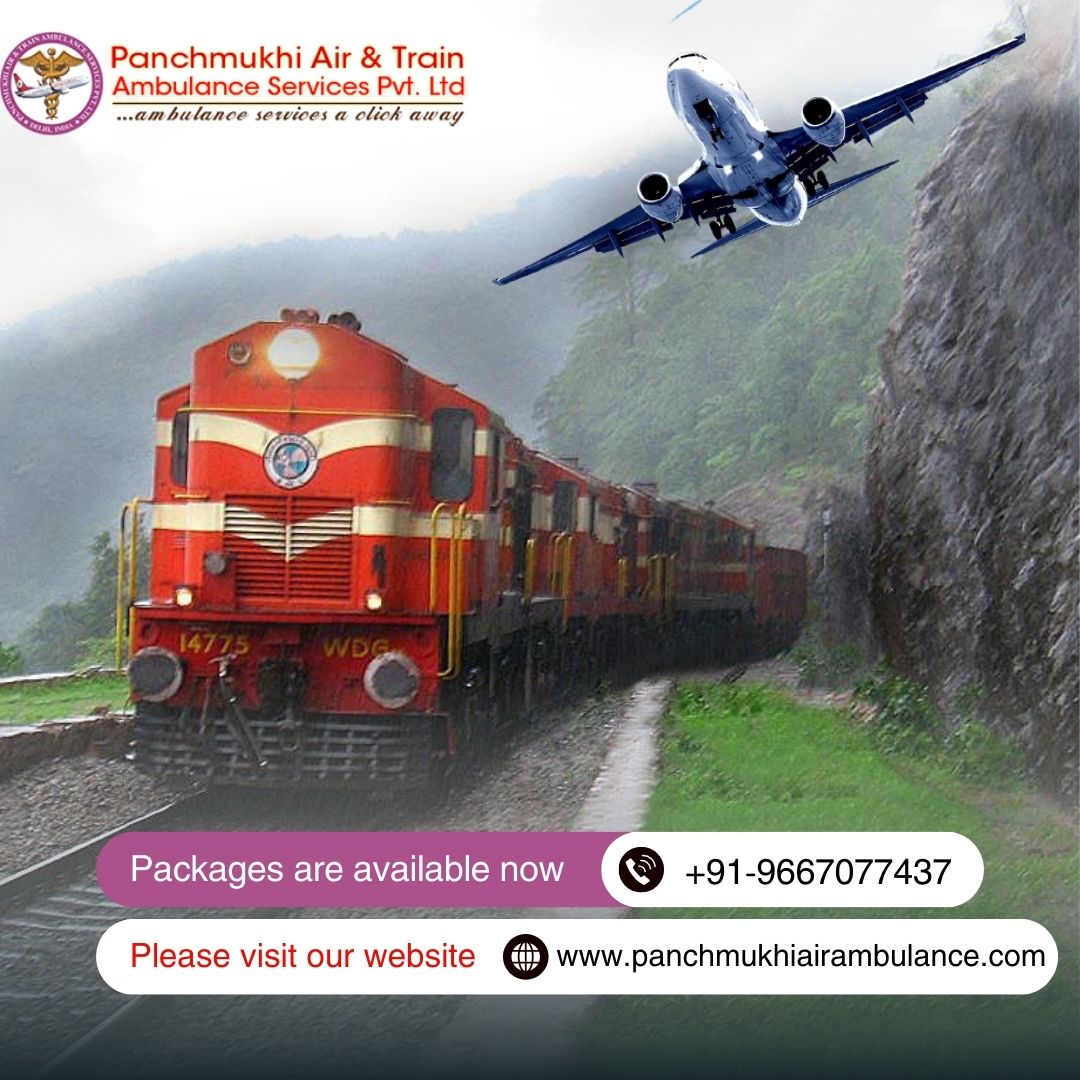 Choose a Medically Fitted Transport for Your Convenience at Panchmukhi’s Air and Train Ambulance Services in Patna
