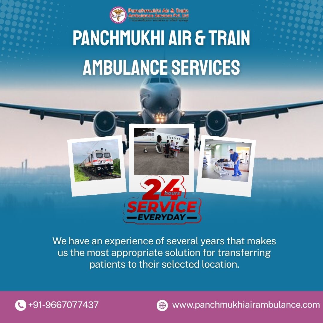 The Protection of Certified Staff is Provided at Panchmukhi’s Air and Train Ambulance Services in Bangalore