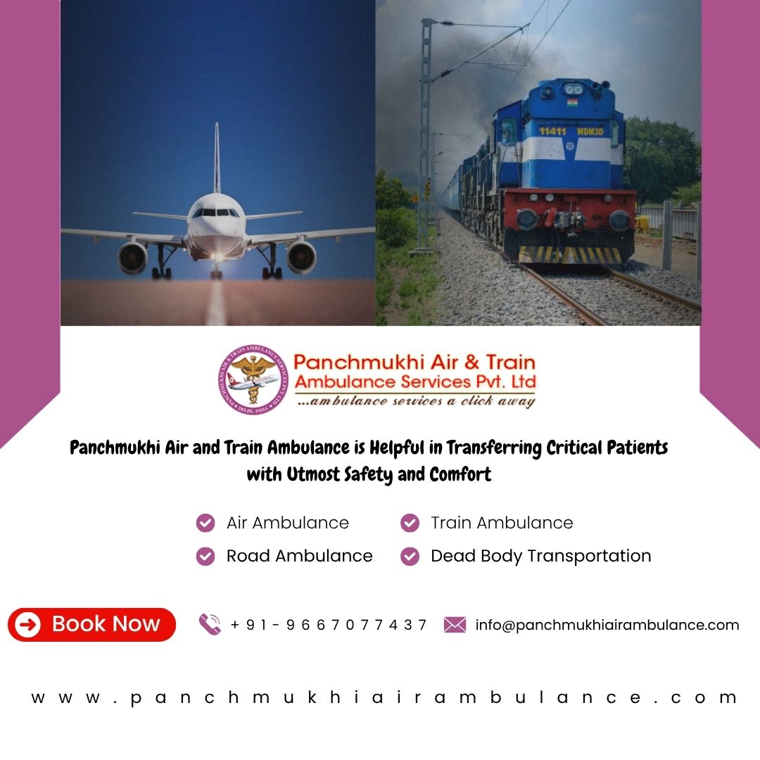 Emergency Medical Transport Solution is Arranged for Your Well-being at Panchmukhi’s Air and Train Ambulance Services in Kolkata