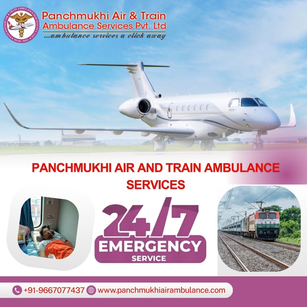 Medical Transport at Panchmukhi’s Air and Train Ambulance Services in Patna is Arranged without Depleting the Patient’s Health 