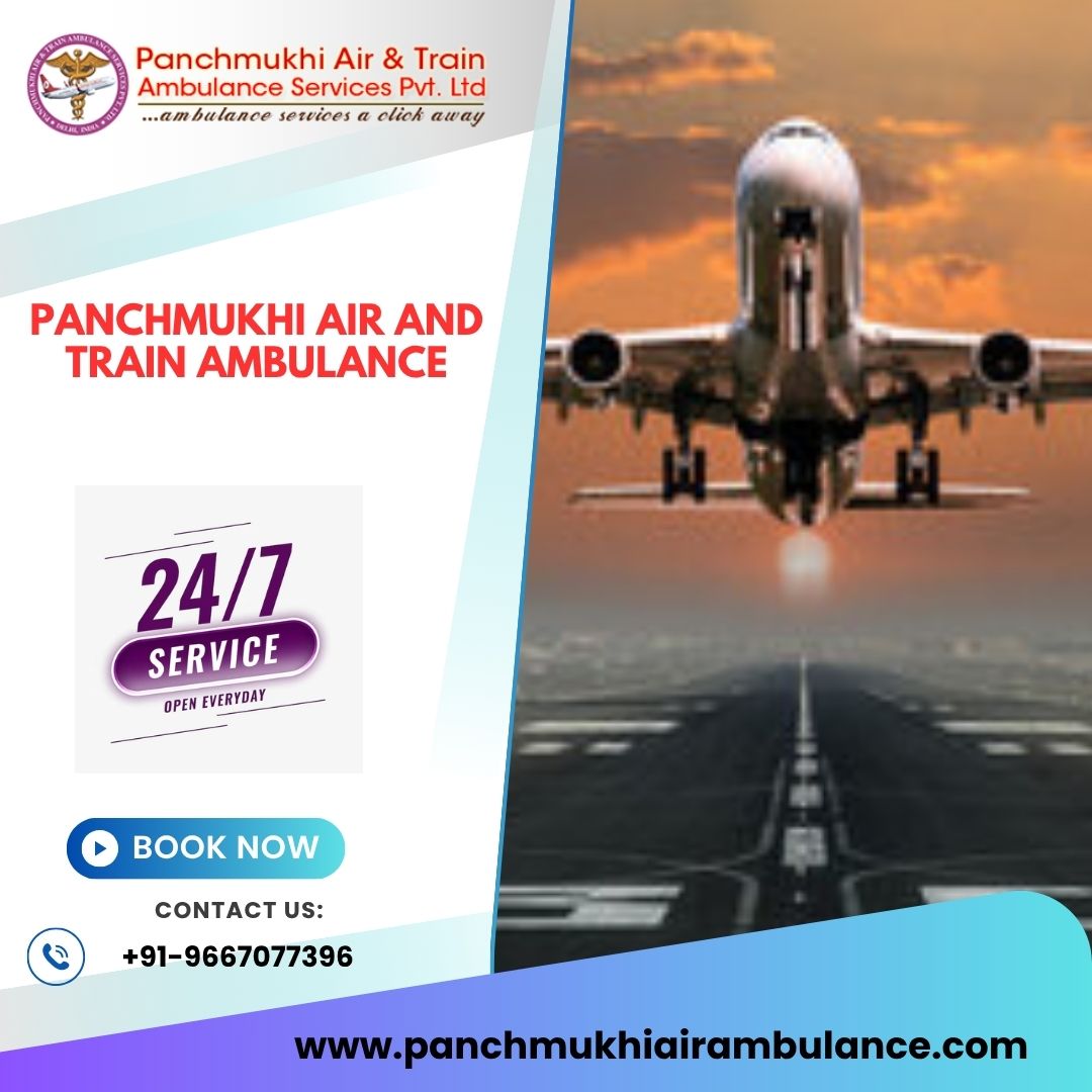 Panchmukhi’s Air and Train Ambulance Services in Ranchi Operates by Taking Safety Measures