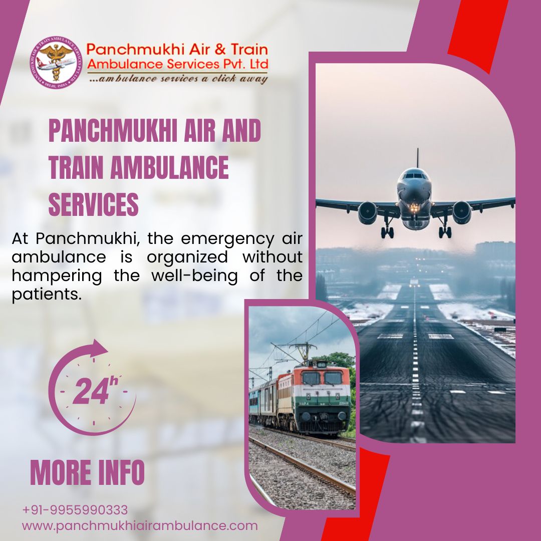 Rapid Rescue Services are Arranged at Panchmukhi’s Air Ambulance Services in Kolkata