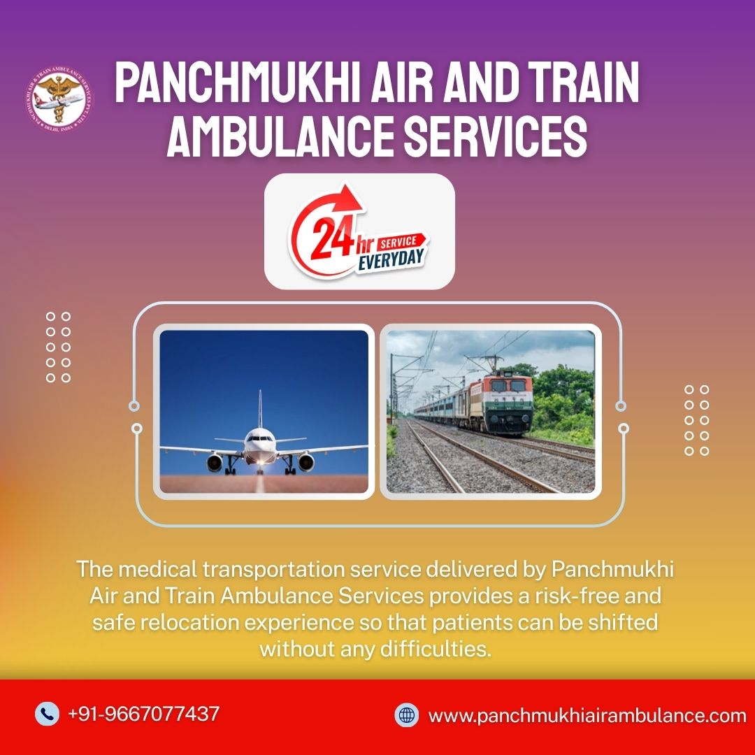 Panchmukhi’s Air and Train Ambulance Service in Varanasi Streamlines Successful Medical Transfer