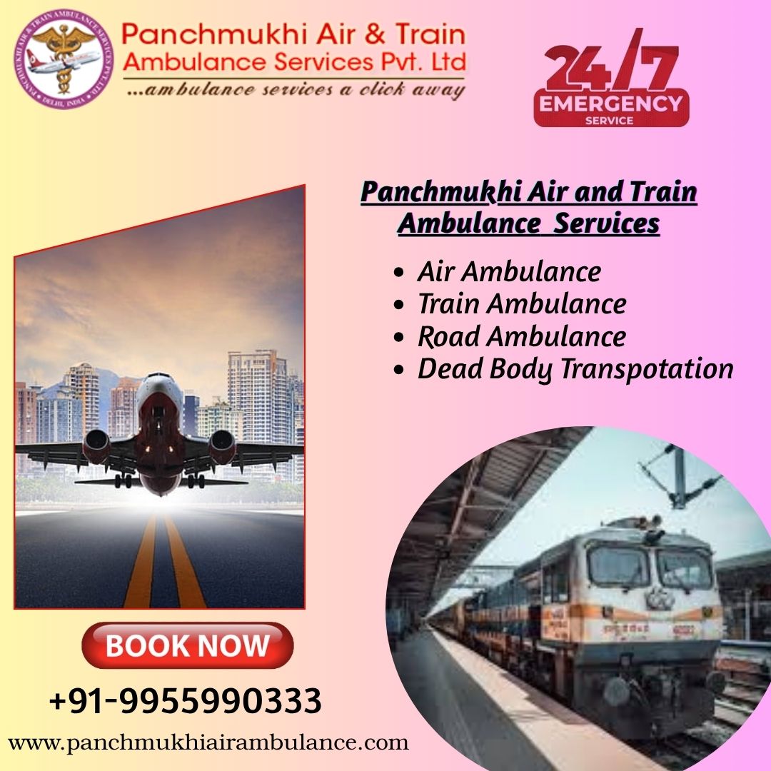 Panchmukhi Air and Train Ambulance Service in Patna is a Trusted Medical Transport Provider
