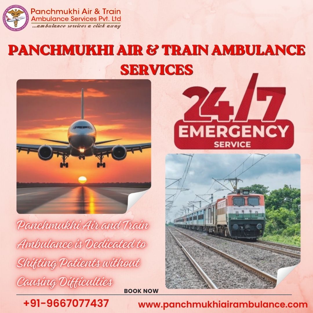 Travel with a Professional Care-giving Team at Panchmukhi’s Air Ambulance in Kolkata