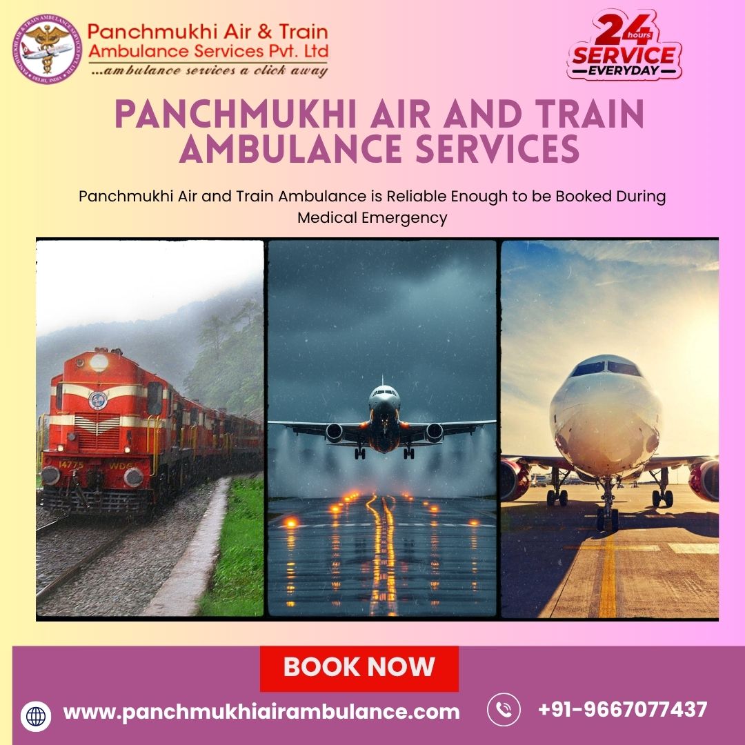 Panchmukhi’s Air Ambulance in Patna- Relocation Arranged without Risk