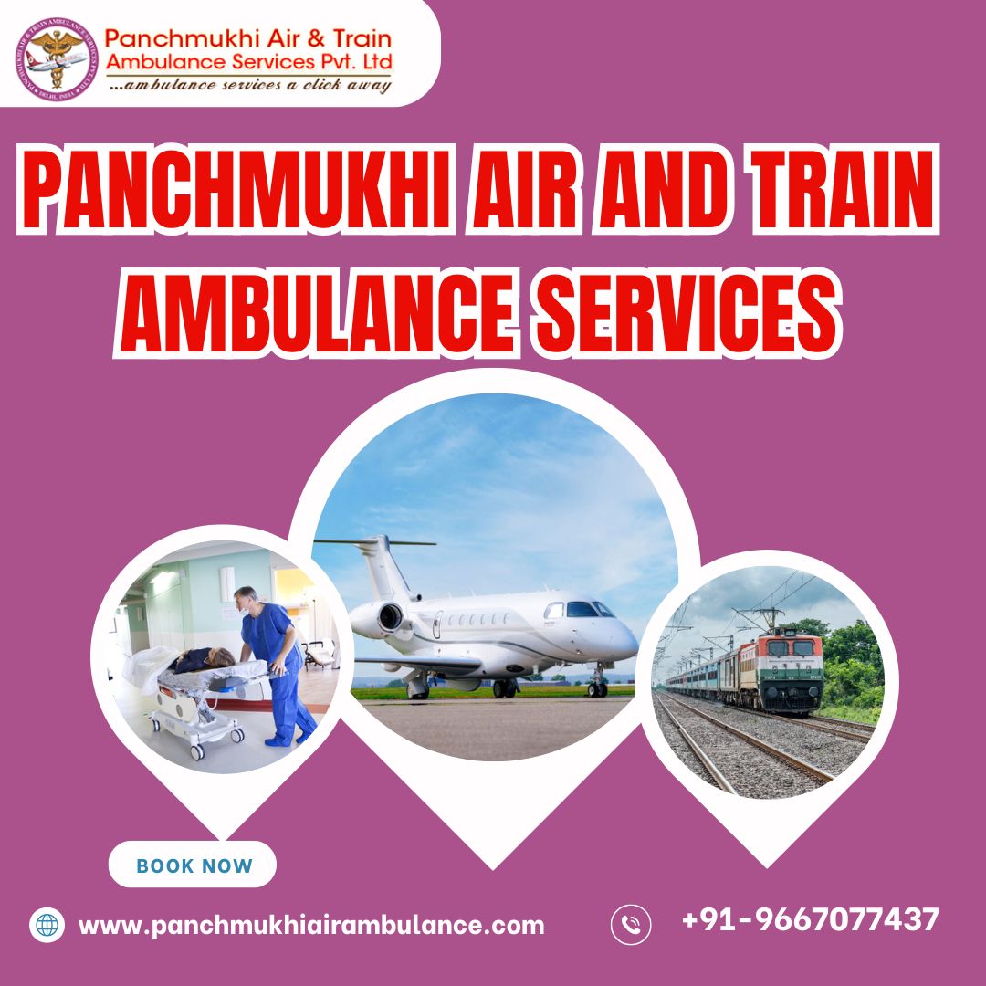 Travel via Panchmukhi Air Ambulance Service in Ranchi without Facing Complications