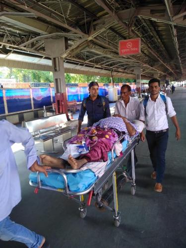 Panchmukhi Train Ambulance from Bokaro to Delhi