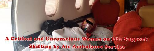 Panchmukhi Air Ambulance with full Medical Facility